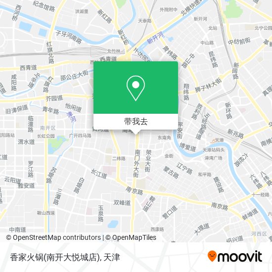 香家火锅(南开大悦城店)地图