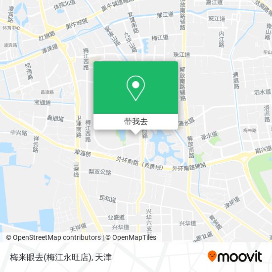 梅来眼去(梅江永旺店)地图