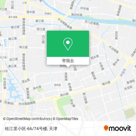 桂江里小区-66/74号楼地图