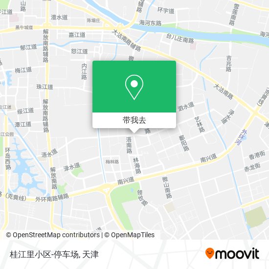 桂江里小区-停车场地图