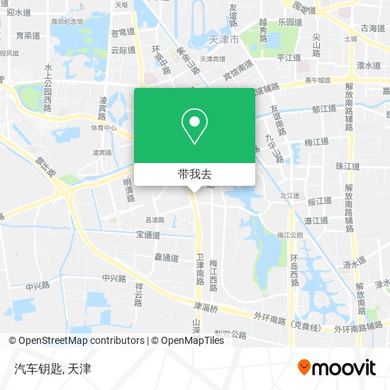 汽车钥匙地图