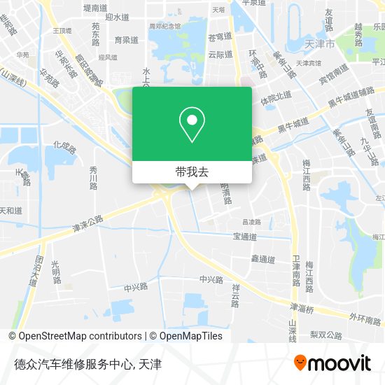 德众汽车维修服务中心地图