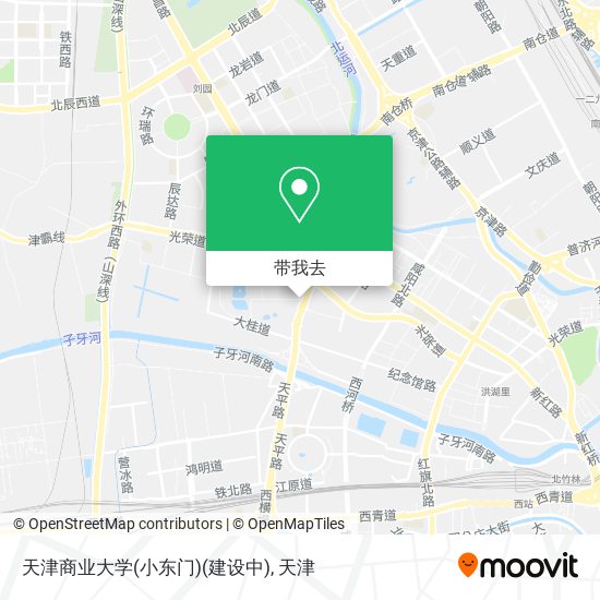 天津商业大学(小东门)(建设中)地图