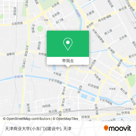 天津商业大学(小东门)(建设中)地图