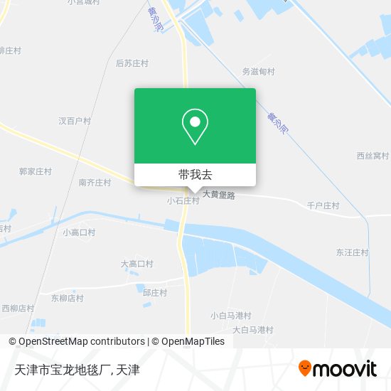 天津市宝龙地毯厂地图