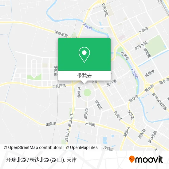 环瑞北路/辰达北路(路口)地图