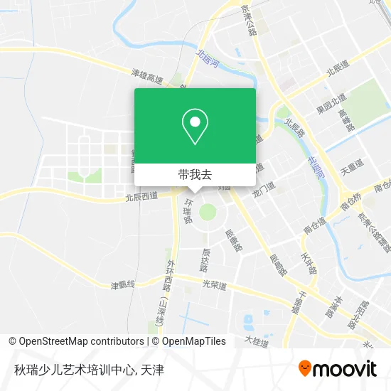 秋瑞少儿艺术培训中心地图