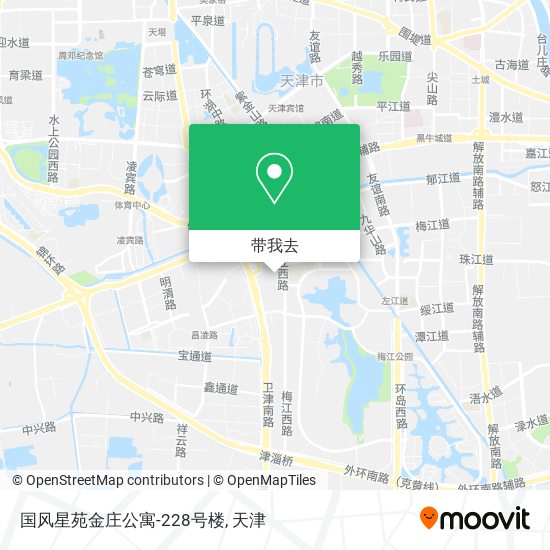 国风星苑金庄公寓-228号楼地图