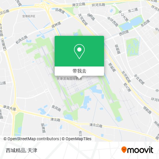 西城精品地图