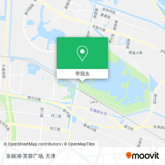 东丽湖-芙蓉广场地图