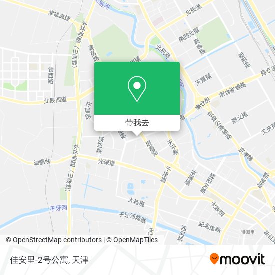 佳安里-2号公寓地图