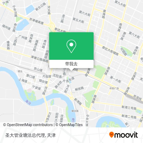 圣大管业塘沽总代理地图