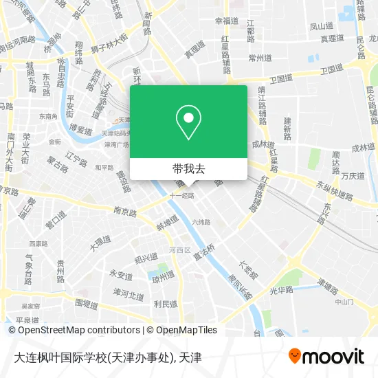 大连枫叶国际学校(天津办事处)地图