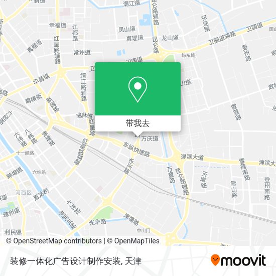 装修一体化广告设计制作安装地图