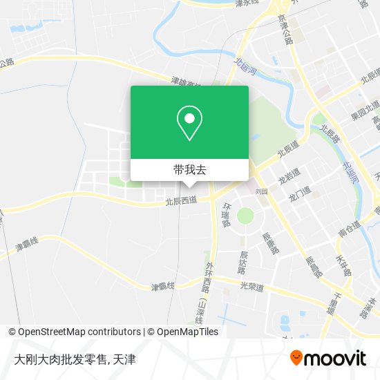 大刚大肉批发零售地图