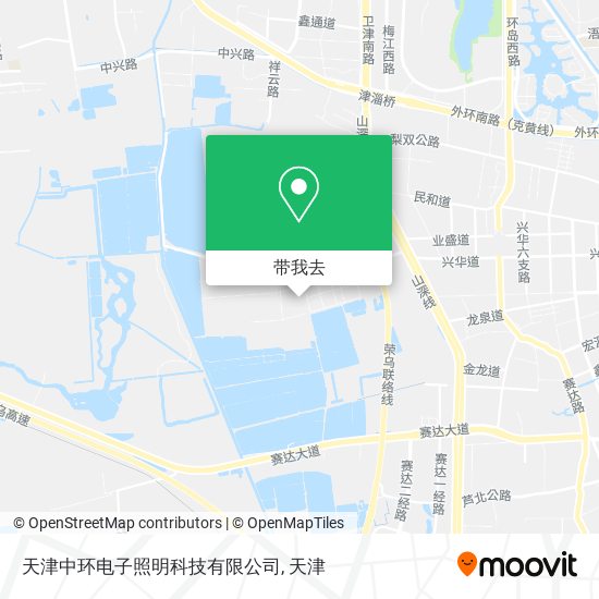 天津中环电子照明科技有限公司地图