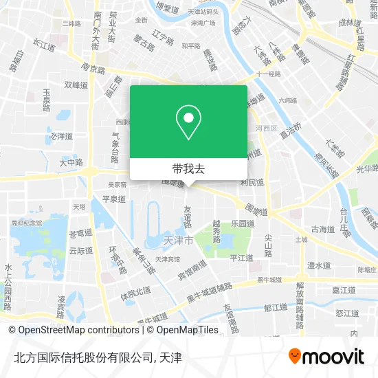 北方国际信托股份有限公司地图