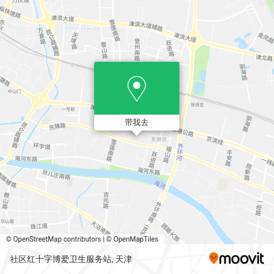 社区红十字博爱卫生服务站地图