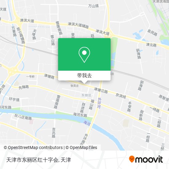 天津市东丽区红十字会地图