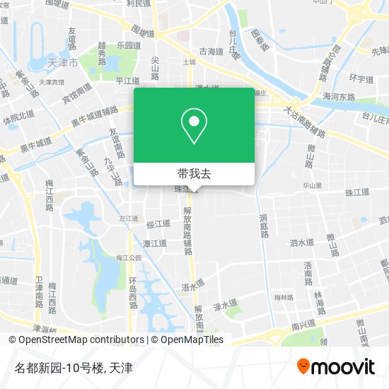 名都新园-10号楼地图