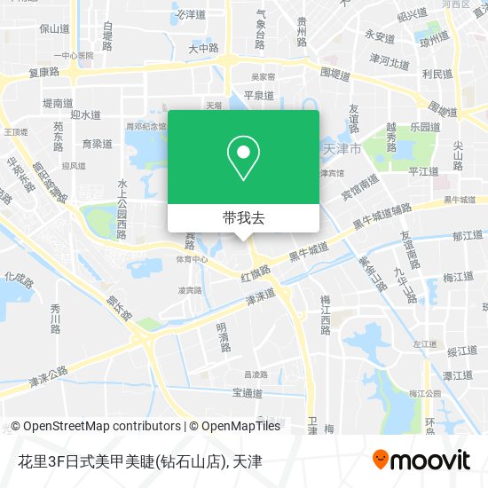 花里3F日式美甲美睫(钻石山店)地图
