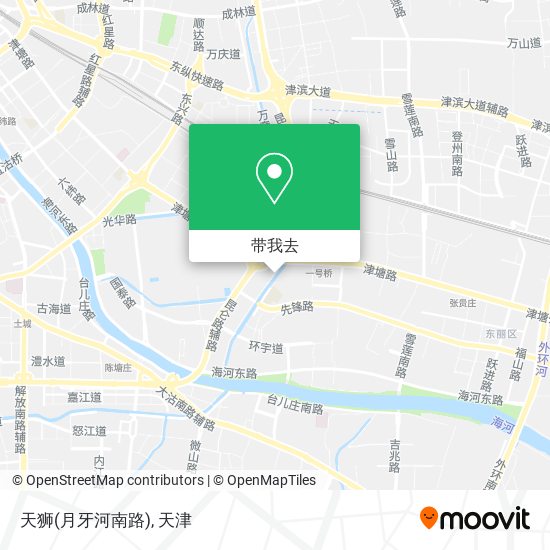 天狮(月牙河南路)地图