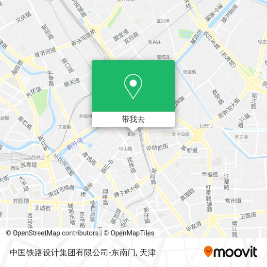 中国铁路设计集团有限公司-东南门地图