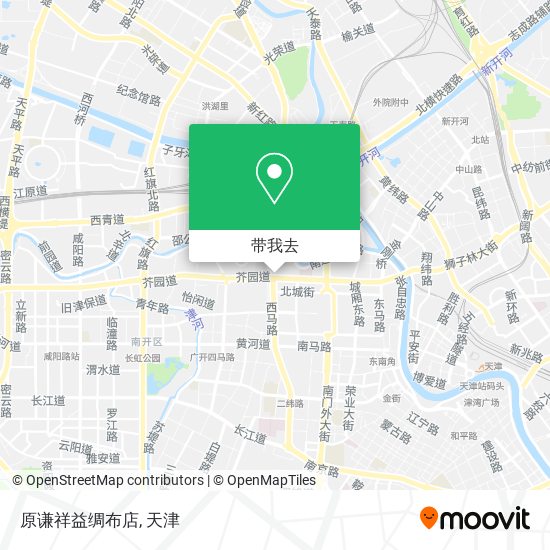 原谦祥益绸布店地图