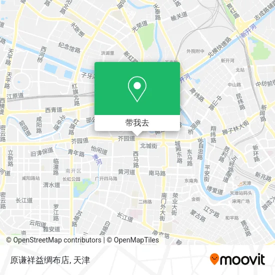 原谦祥益绸布店地图