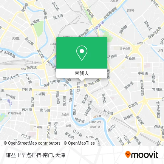 谦益里早点排挡-南门地图
