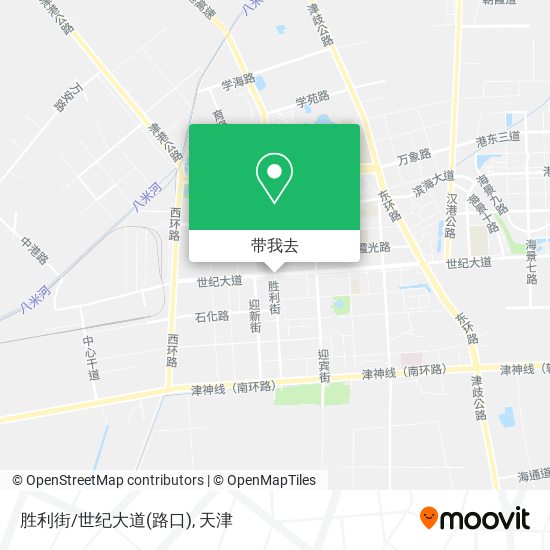 胜利街/世纪大道(路口)地图