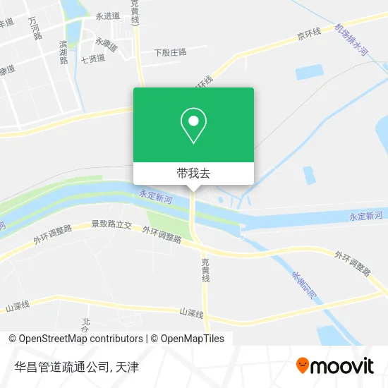 华昌管道疏通公司地图