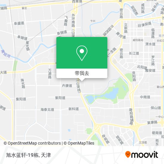 旭水蓝轩-19栋地图