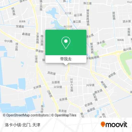 洛卡小镇-北门地图
