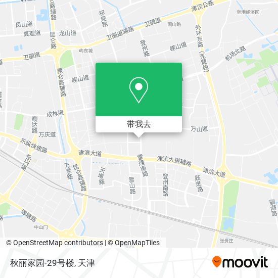秋丽家园-29号楼地图