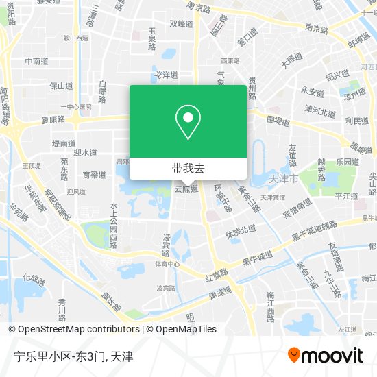 宁乐里小区-东3门地图