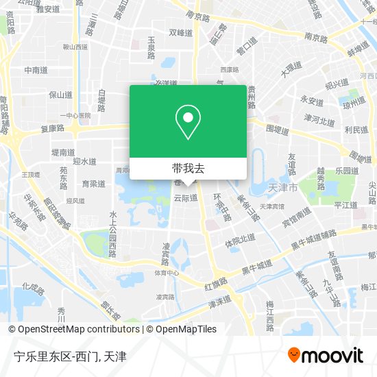 宁乐里东区-西门地图