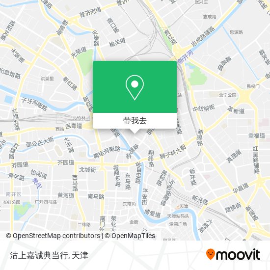 沽上嘉诚典当行地图