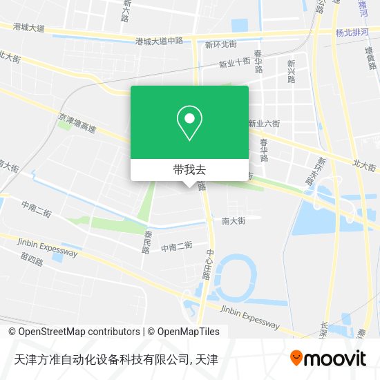 天津方准自动化设备科技有限公司地图