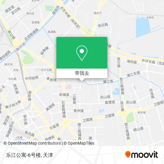 乐江公寓-6号楼地图