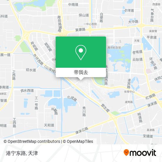 港宁东路地图