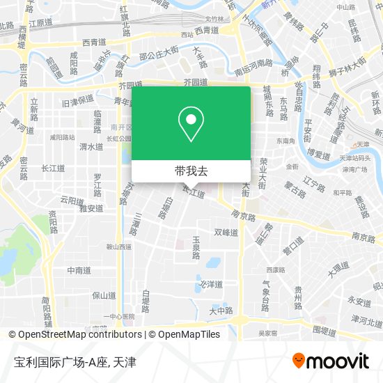 宝利国际广场-A座地图