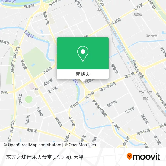 东方之珠音乐大食堂(北辰店)地图