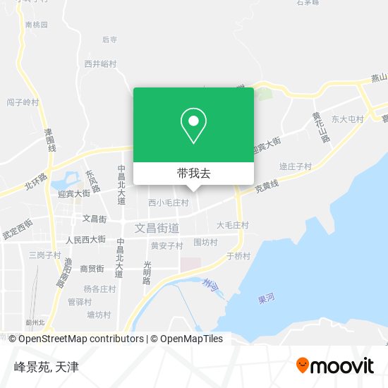 峰景苑地图