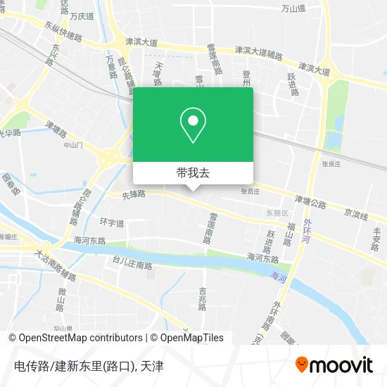 电传路/建新东里(路口)地图