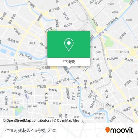 仁恒河滨花园-15号楼地图