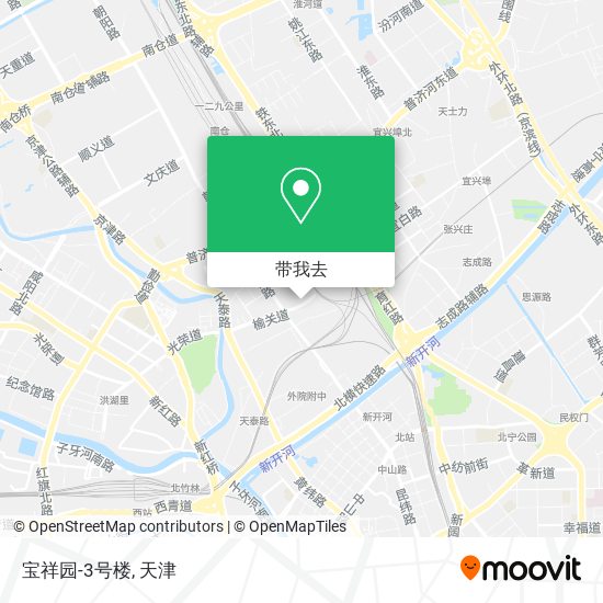 宝祥园-3号楼地图