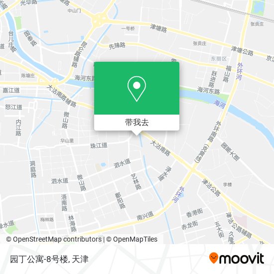 园丁公寓-8号楼地图