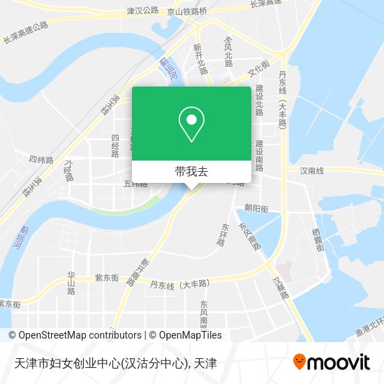 天津市妇女创业中心(汉沽分中心)地图