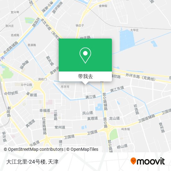 大江北里-24号楼地图